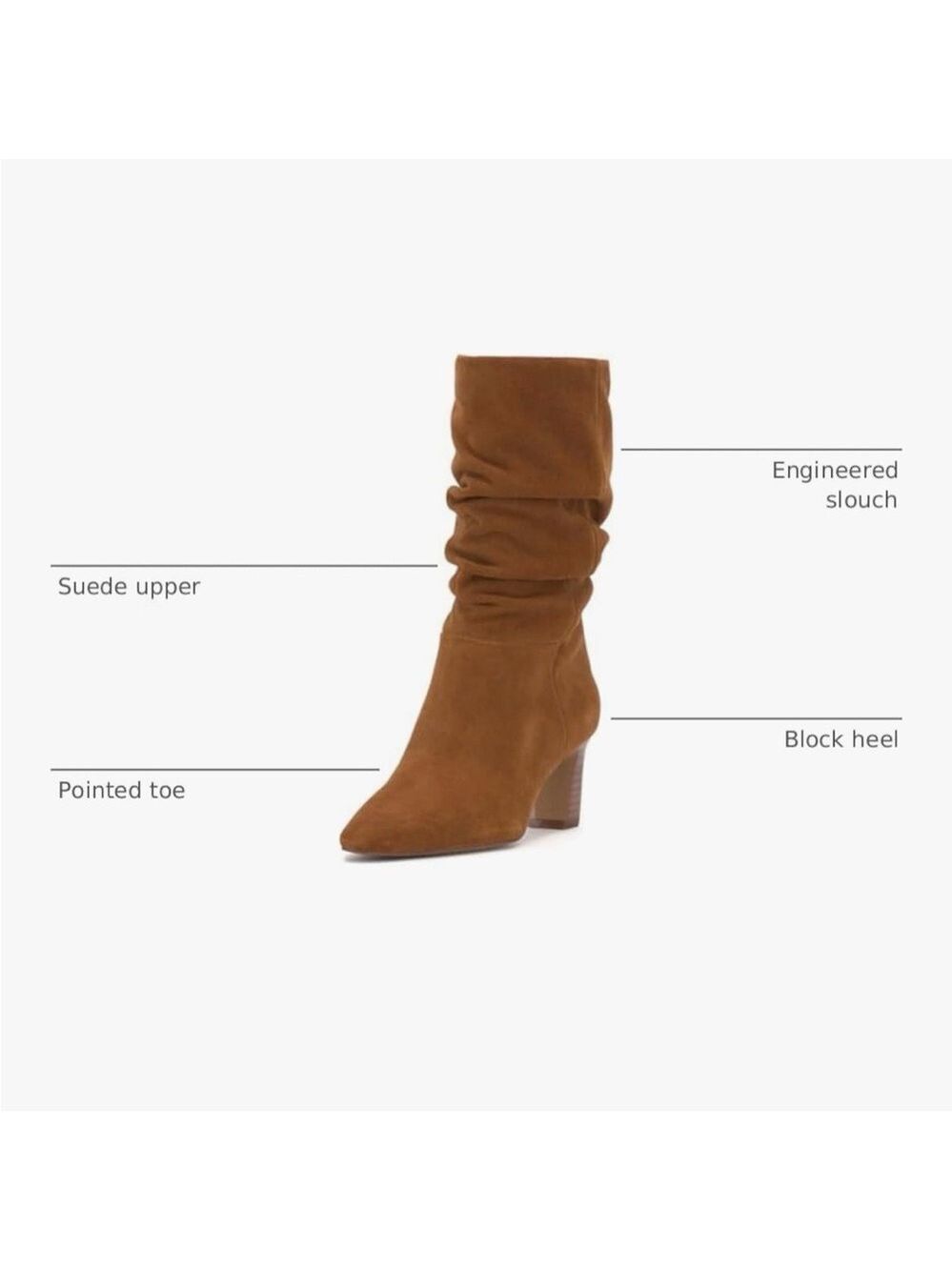 Vince Camuto Skylar Suede Boots Womens - Picture 7 of 17